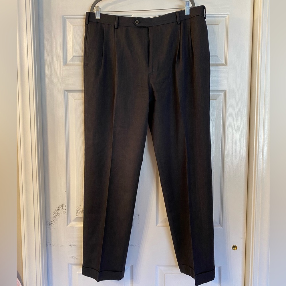 Dark Gray Brooks Brothers Dress Pants